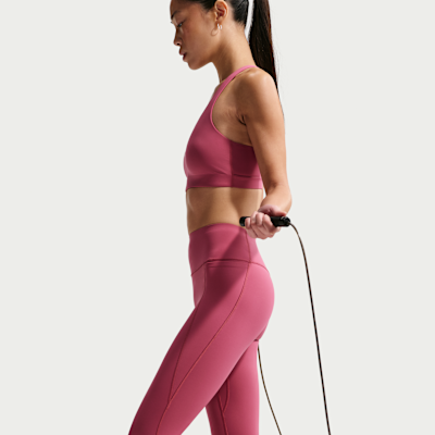 나이키 유니버사 여성 하이웨이스트 풀 렝스 노 프론트 심 레깅스