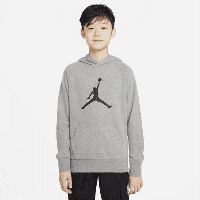 gray jordan hoodie