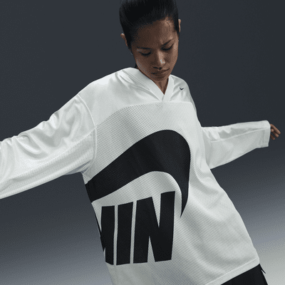 Jersey de manga larga oversized para mujer Nike Sportswear