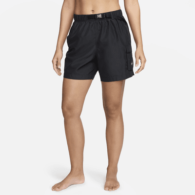 Shorts para salida de baño para mujer Nike Swim Voyage