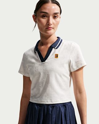 NikeCourt Court Collection Women's Dri-FIT Cropped Tennis Polo