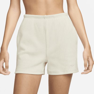 Nike Sportswear Chill Rib Women's High-Waisted Slim 3" Shorts