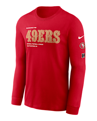 Мужская футболка San Francisco 49ers Play To Win Essential Nike NFL Long-Sleeve