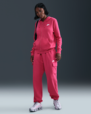 Женские  Nike Sportswear Club Fleece Mid-Rise Oversized Cargo Sweatpants