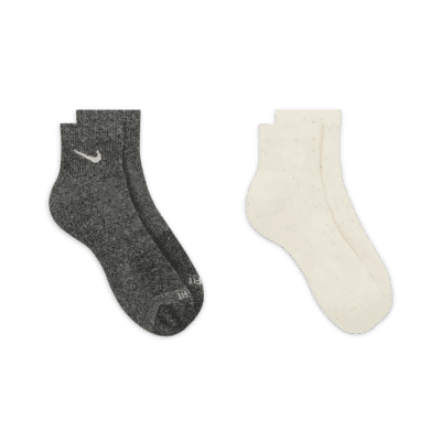 Nike Everyday Plus Cushioned Training Ankle Socks (2 Pairs)