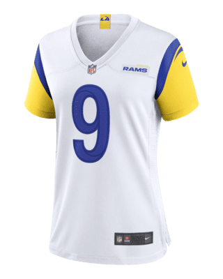 20201 Womens Los Angeles Rams MATTHEW STAFFORD V-Neck Football Jersey Shirt