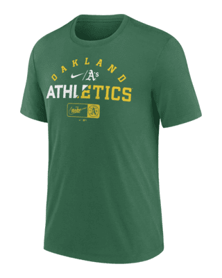 Nike Cooperstown Rewind Arch (MLB Oakland Athletics) Men's T-Shirt