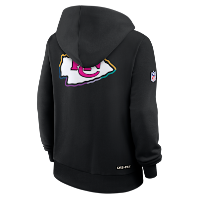 Kansas City Chiefs Crucial Catch Women's Nike Dri-FIT NFL Pullover Hoodie