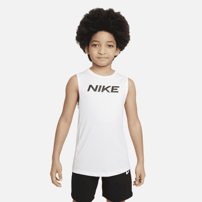 Nike Pro Older Kids' (Boys') Sleeveless Top. Nike AE