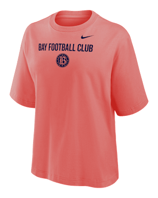 Женская футболка Bay FC Nike NWSL Boxy