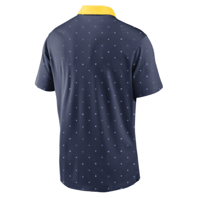 Milwaukee Brewers Legacy Icon Vapor Men's Nike Dri-FIT MLB Polo