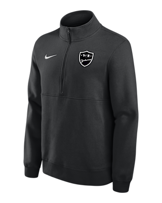 Мужские  Nike College Club Fleece (Yardrunners) 1/4 Zip Top для бега