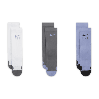 Nike Elite Kids' Crew Socks (3 Pairs)