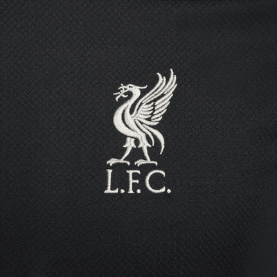 Liverpool FC Strike Nike Dri-FIT rövid ujjú, kötött férfi futballfelső