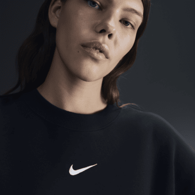 Damska bluza dresowa z półokrągłym dekoltem o kroju oversize Nike Sportswear Phoenix Fleece