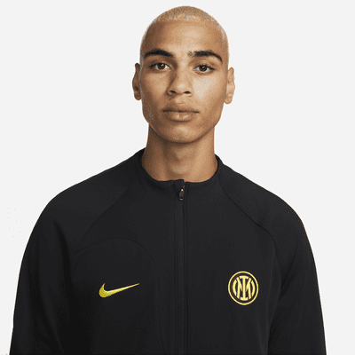 Inter Milan Academy Pro Men's Full-Zip Knit Football Jacket. Nike UK