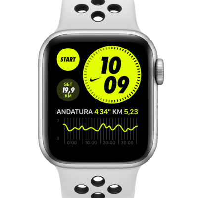 Apple Watch Nike SE (GPS + Cellular) con correa Nike Sport