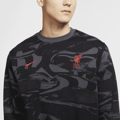 nike liverpool fc crew sweatshirt