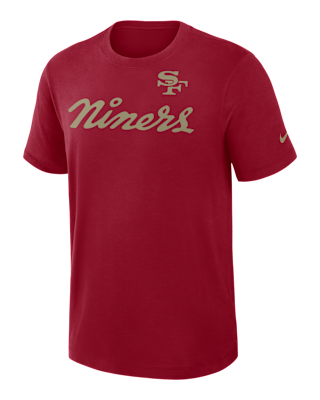 Мужская футболка San Francisco 49ers Rivalries Collection Slub Nike Dri-FIT NFL