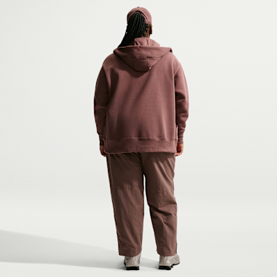 Sudadera con gorro con cierre completo oversized para mujer Nike Sportswear Phoenix Fleece (talla grande)