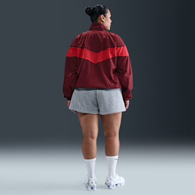 Shorts de tiro medio de 10 cm para mujer (talla grande) Nike Sportswear Phoenix Fleece