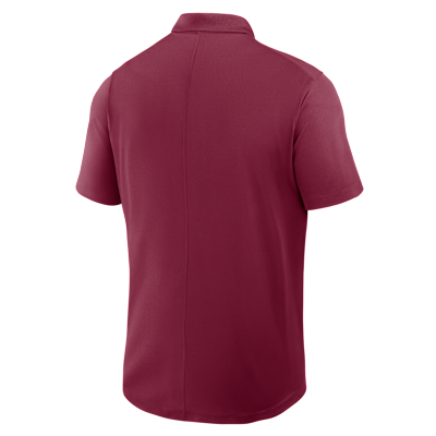Polo universitario Nike Dri-FIT para hombre Florida State Primetime Victory Primary Logo