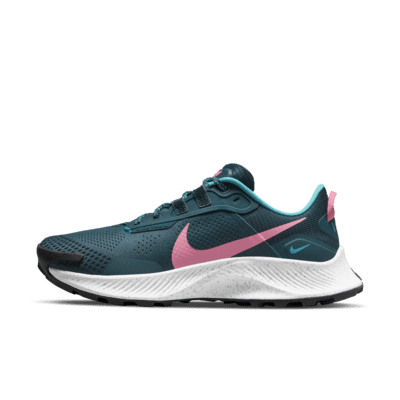 Nike turquoise running outlet shoes