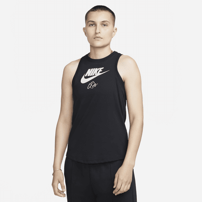 Women's Clearance Nike Logo Sleeveless Tops