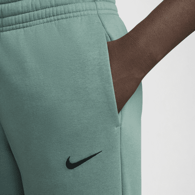 Pants de entrenamiento de tiro medio para mujer Nike Sportswear Phoenix Fleece