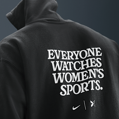 Everyone Watches Women's Sports™ Sudadera con gorro sin cierre Nike by TOGETHXR