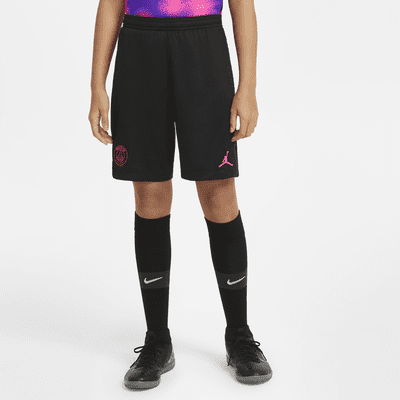 black psg shorts