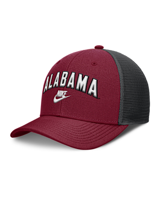 Мужские  Alabama Legacy Arch Rise Nike Dri-FIT College Trucker Adjustable Hat