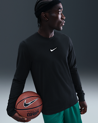 Мужская футболка Nike Basketball Long-Sleeve для баскетбола