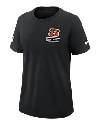 Женская футболка Cincinnati Bengals Crucial Catch Nike Dri-FIT NFL