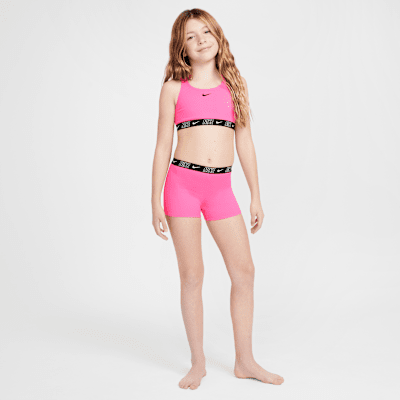 Nike Swim Big Kids' (Girls') Racerback Bikini and Shorts Set