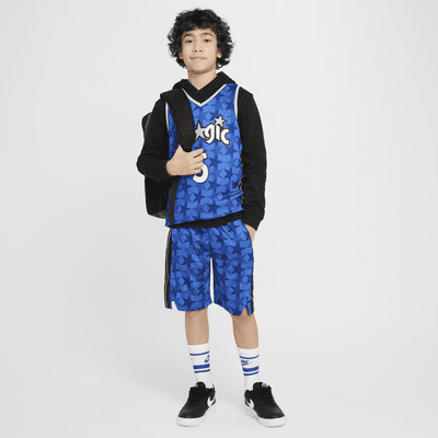 Orlando Magic 2023/24 Hardwood Classics Nike Dri-FIT NBA Swingman Shorts (ältere Kinder, Jungen)