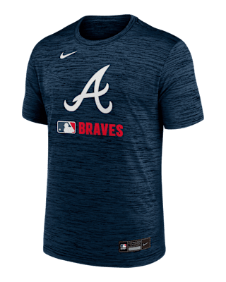 Мужская футболка Atlanta Braves Authentic Collection Velocity Nike Dri-FIT MLB