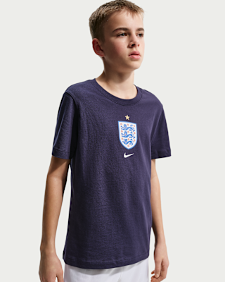Детская футболка England Big Kids' Nike Soccer