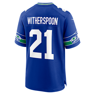 Jersey Nike Dri-FIT de la NFL Limited para hombre Devon Witherspoon Seattle Seahawks 50th Anniversary