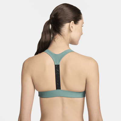 Top de bikini con espalda en Y Nike Hydralock Fusion para mujer