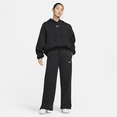 Nike Sportswear Phoenix Fleece Women's High-Waisted Wide-Leg Tracksuit Bottoms