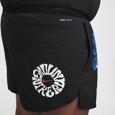 Shorts de correr Dri-FIT de 13 cm con forro de ropa interior para hombre Nike Stride Run Energy