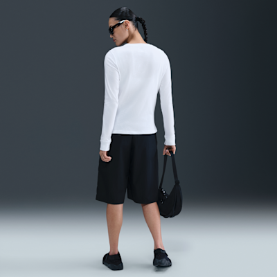 ナイキ スポーツウェア クラブ エッセンシャル ウィメンズ ロングスリーブ ロゴ Tシャツ