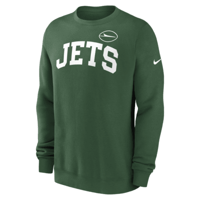 New York Jets Club Men's Nike NFL Pullover Crew