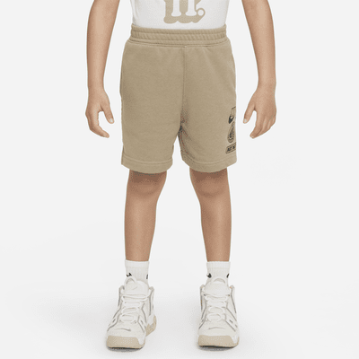 Nike Sportswear "Leave No Trace" French Terry Taping Shorts Little Kids' Shorts