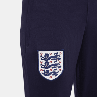 England Strike Nike Dri-FIT Fußball-Trainingsanzug aus Strickmaterial für ältere Kinder