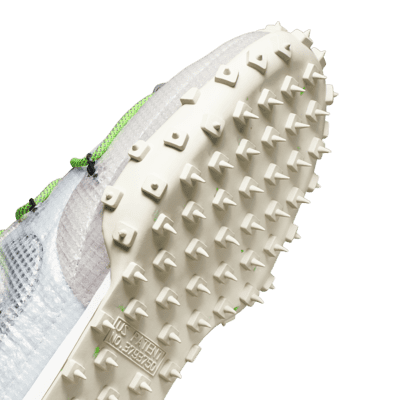 Nike x Off-White™ off white waffle racer on feet Waffle Racer Women's Shoes