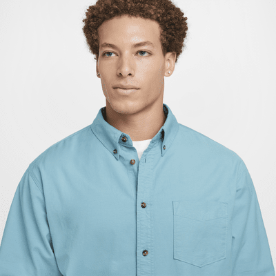 Nike Life Men's Long-Sleeve Oxford Button-Down Shirt