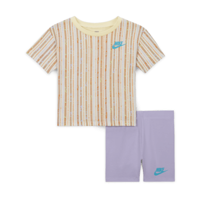 Nike Happy Camper Baby (12-24M) Bike Shorts Set