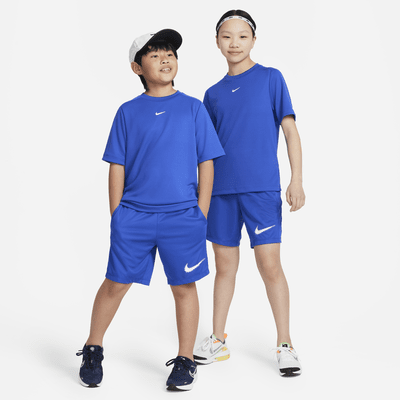 Playera de entrenamiento con gráfico Dri-FIT Nike Multi para niño talla grande